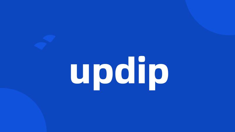 updip