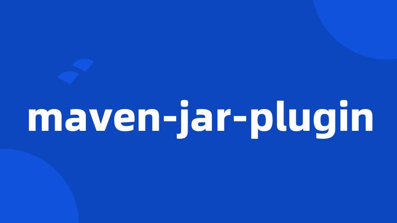 maven-jar-plugin