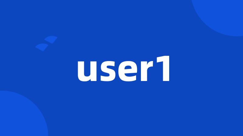 user1