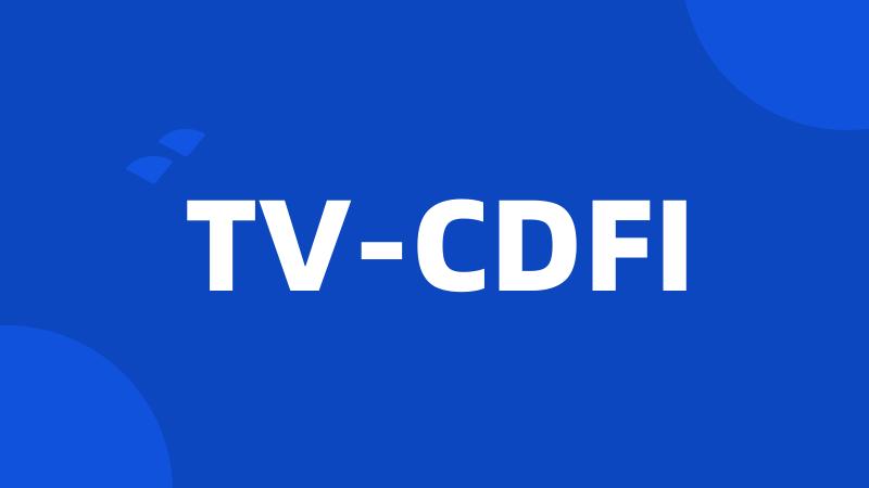 TV-CDFI