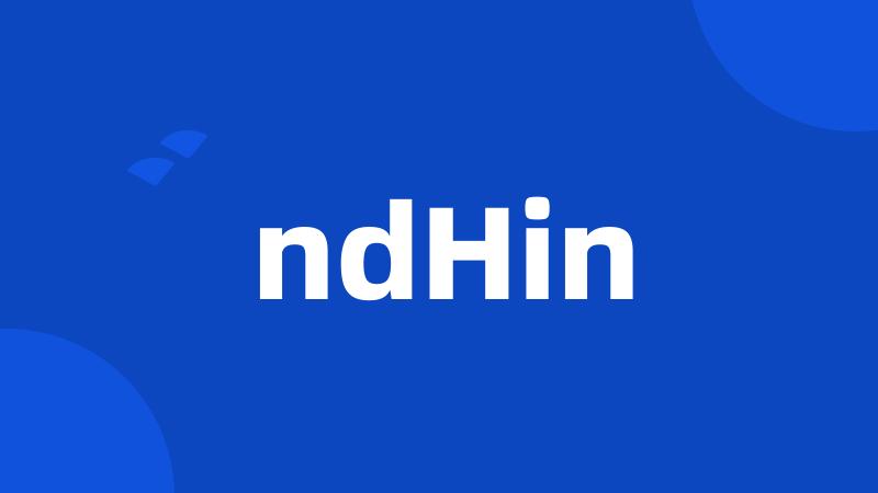 ndHin