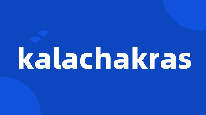 kalachakras