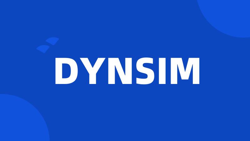 DYNSIM