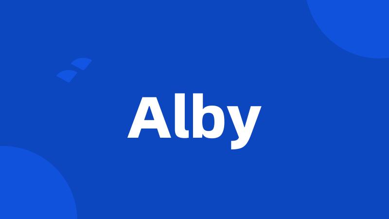 Alby