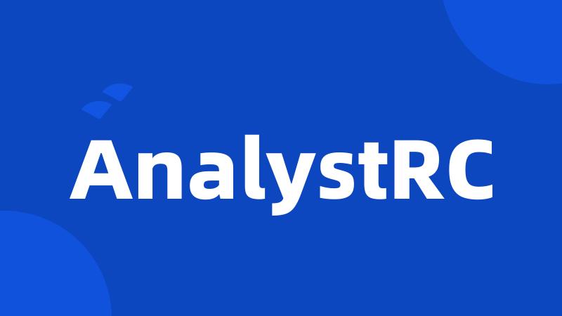 AnalystRC