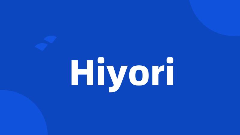 Hiyori