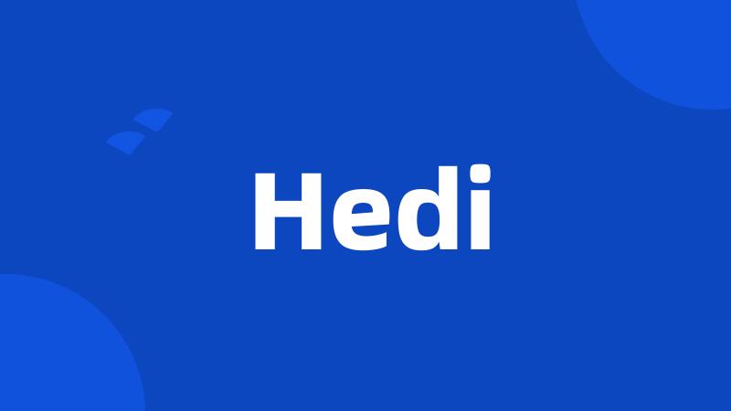 Hedi