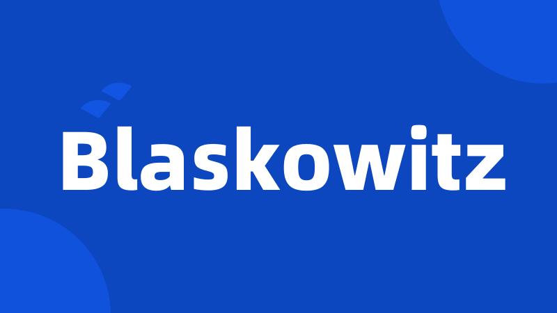 Blaskowitz