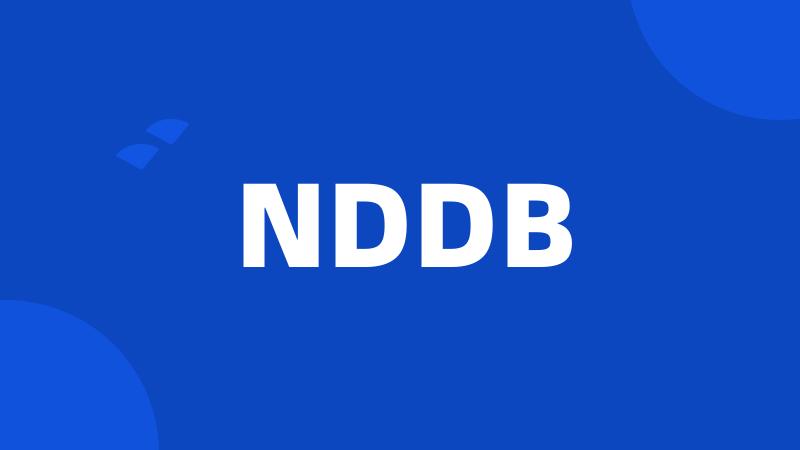 NDDB