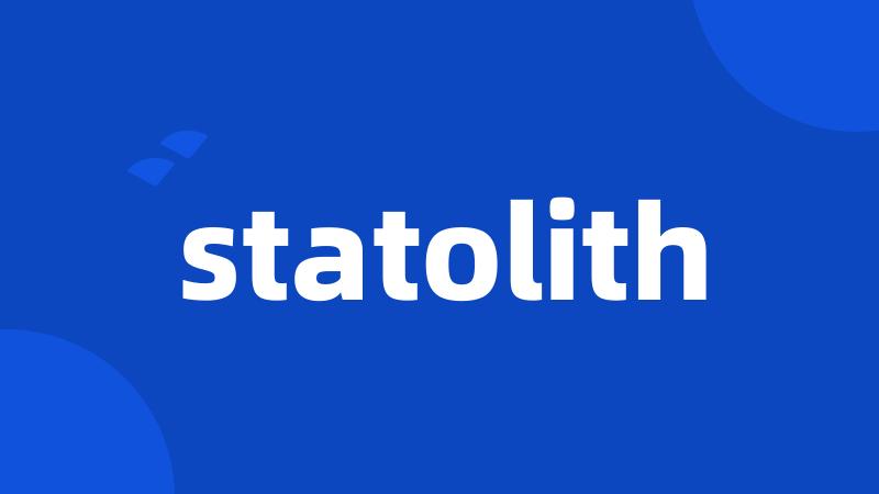 statolith