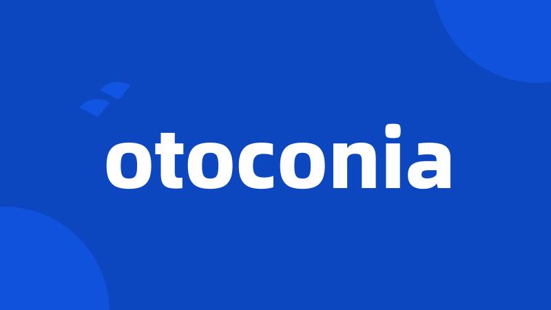 otoconia