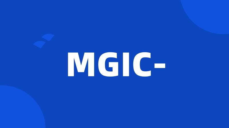 MGIC-