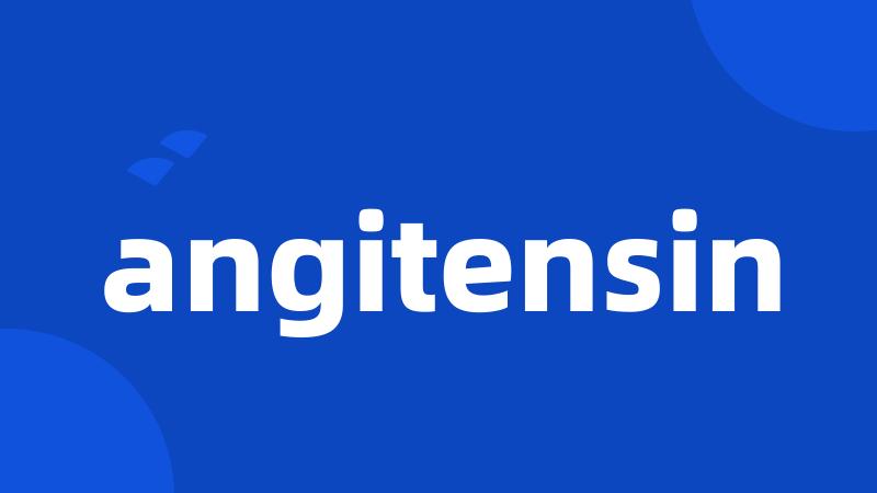 angitensin