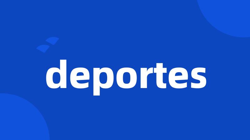 deportes