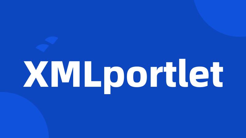 XMLportlet