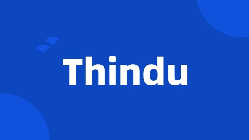 Thindu