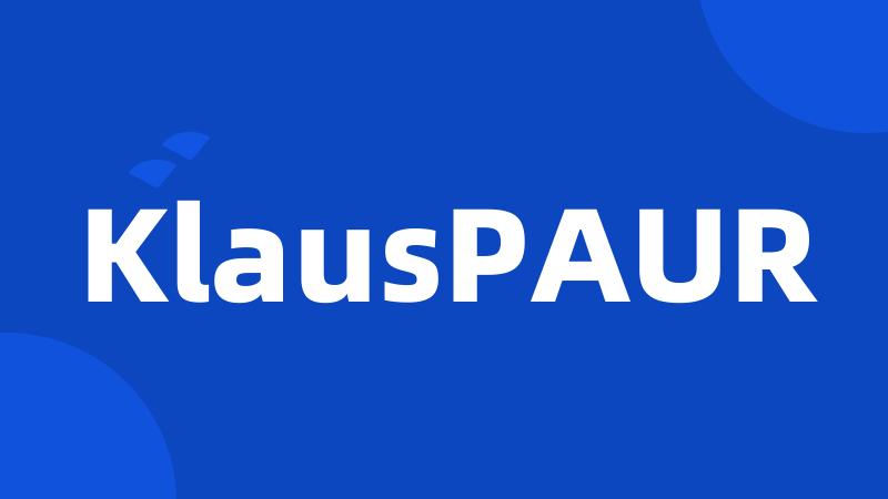 KlausPAUR