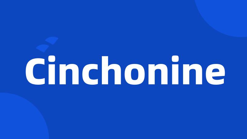 Cinchonine