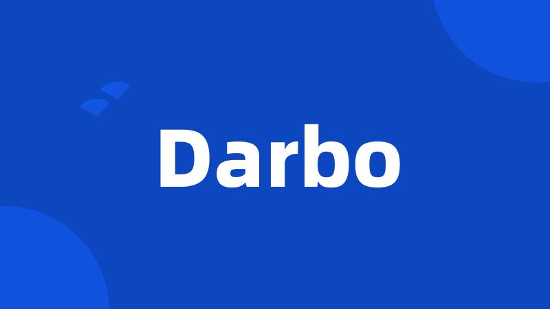 Darbo