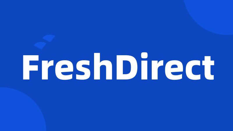 FreshDirect