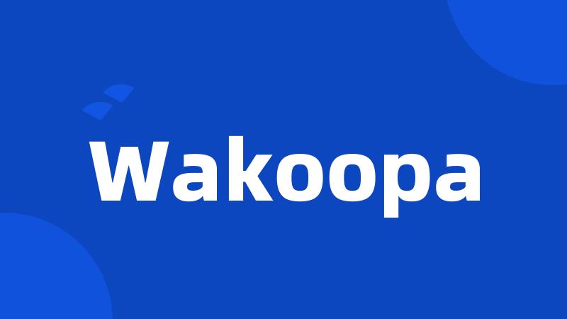 Wakoopa