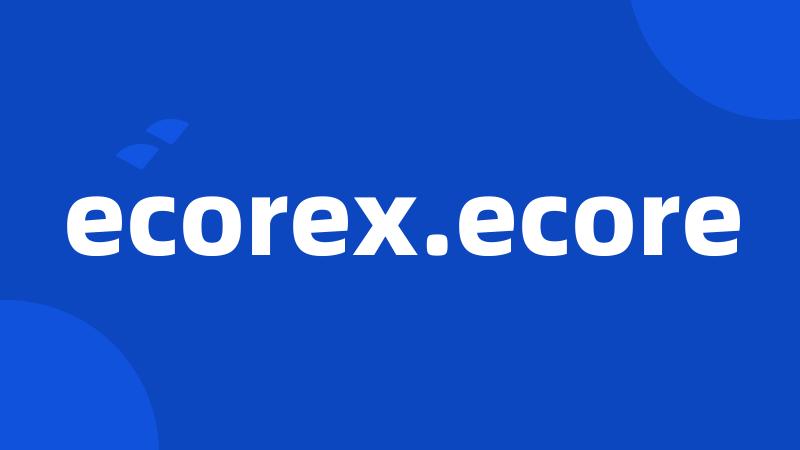 ecorex.ecore