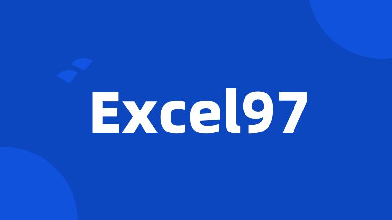 Excel97