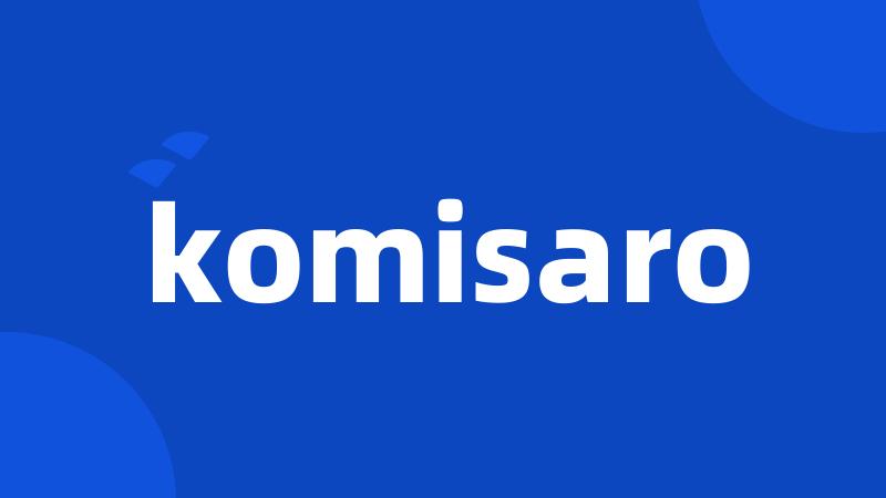 komisaro