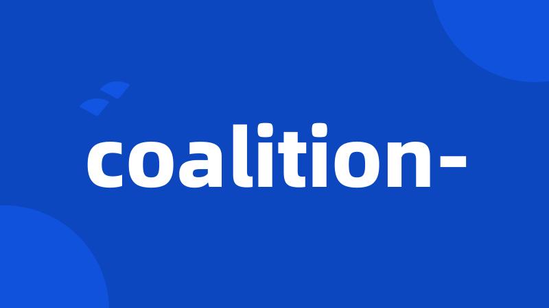 coalition-