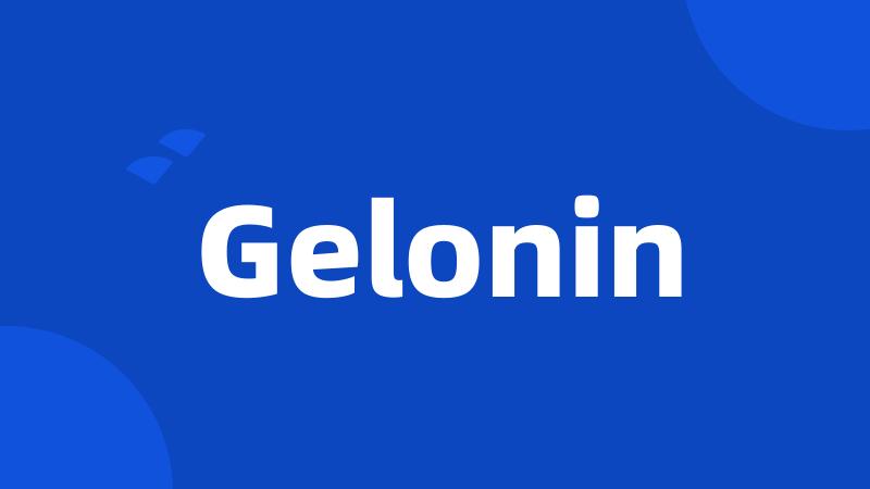 Gelonin