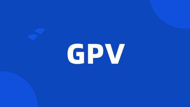 GPV