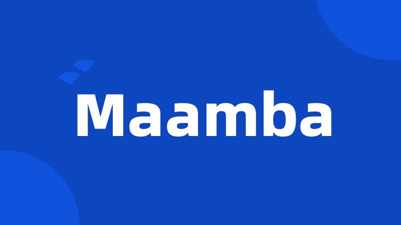 Maamba