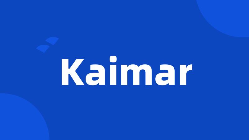 Kaimar