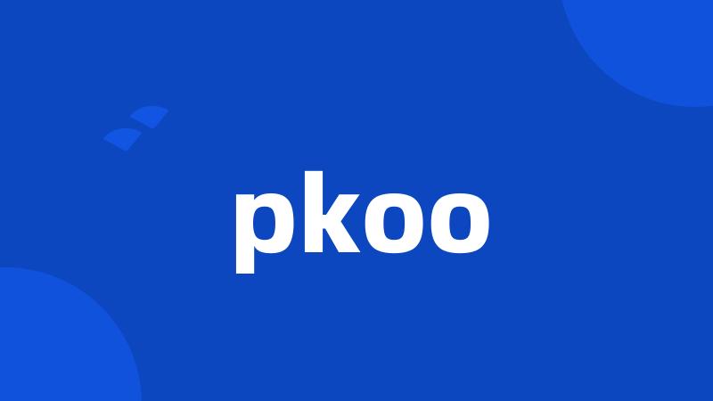 pkoo