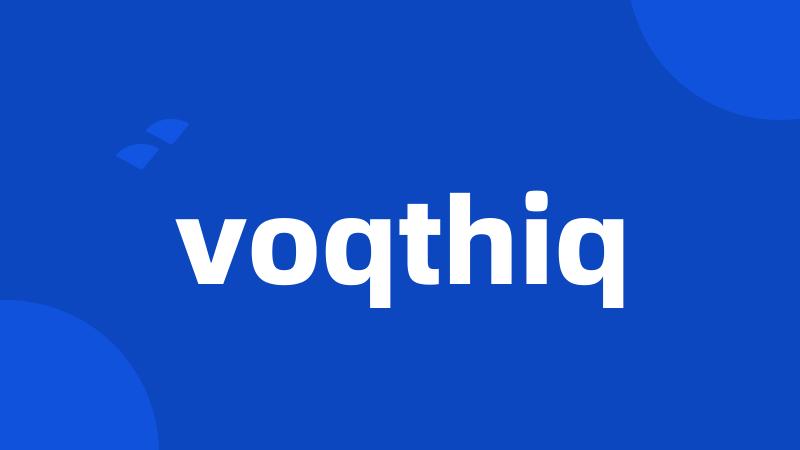 voqthiq