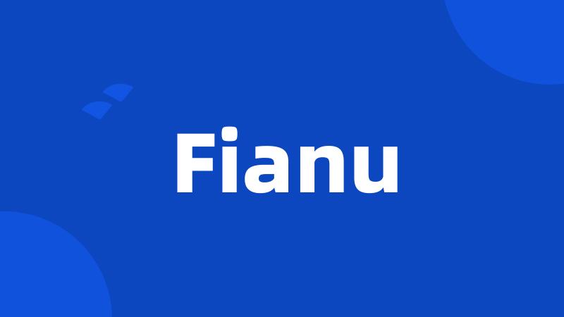 Fianu