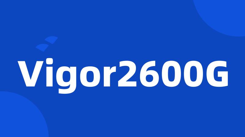 Vigor2600G