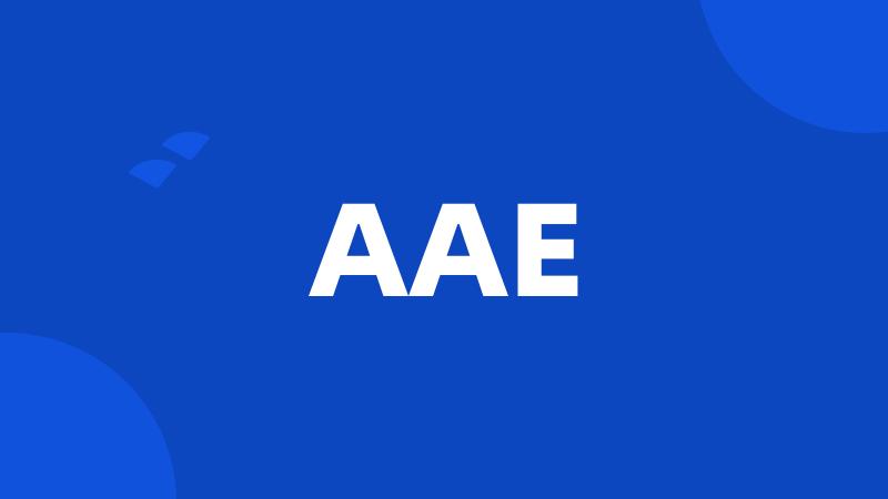 AAE