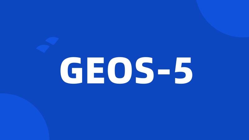 GEOS-5