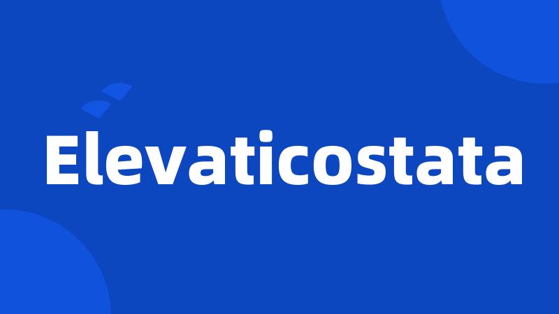 Elevaticostata