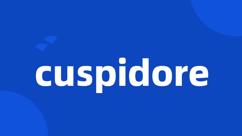 cuspidore