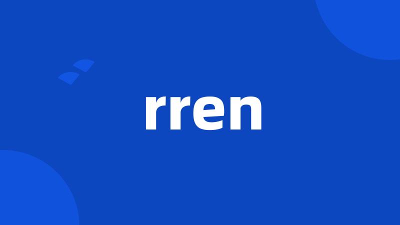 rren