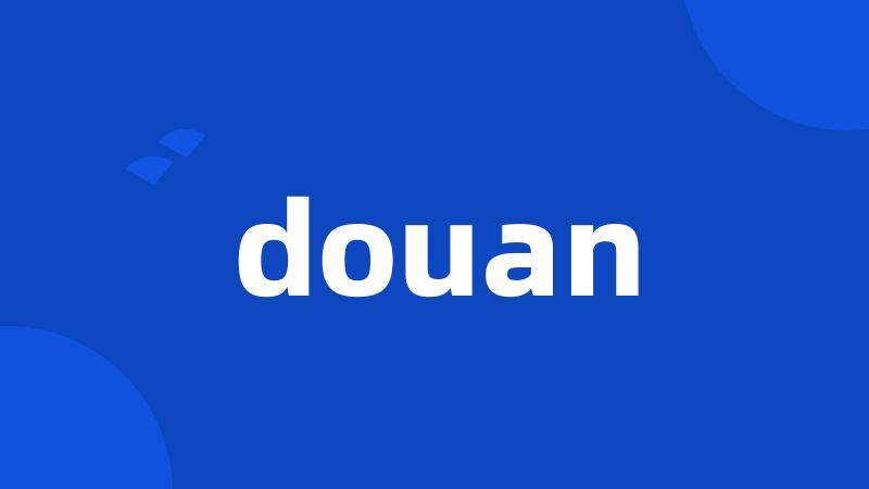 douan