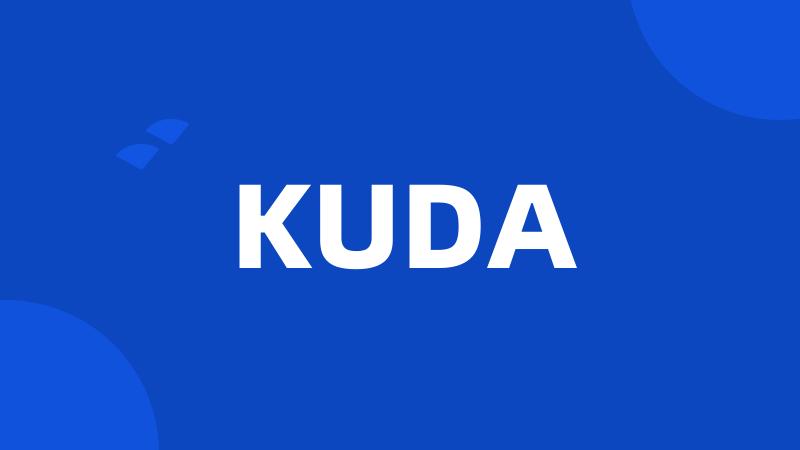 KUDA