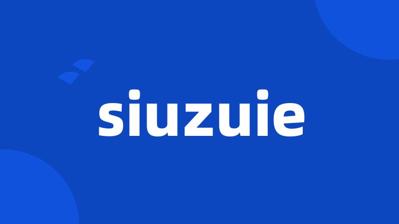 siuzuie