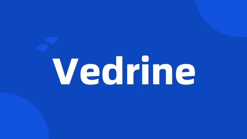 Vedrine