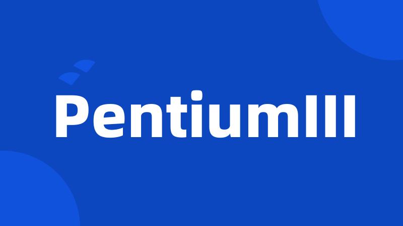 PentiumIII