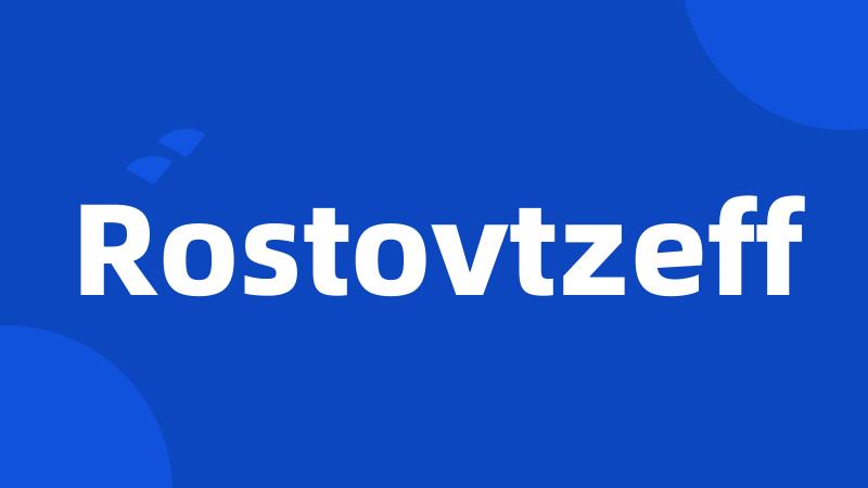 Rostovtzeff