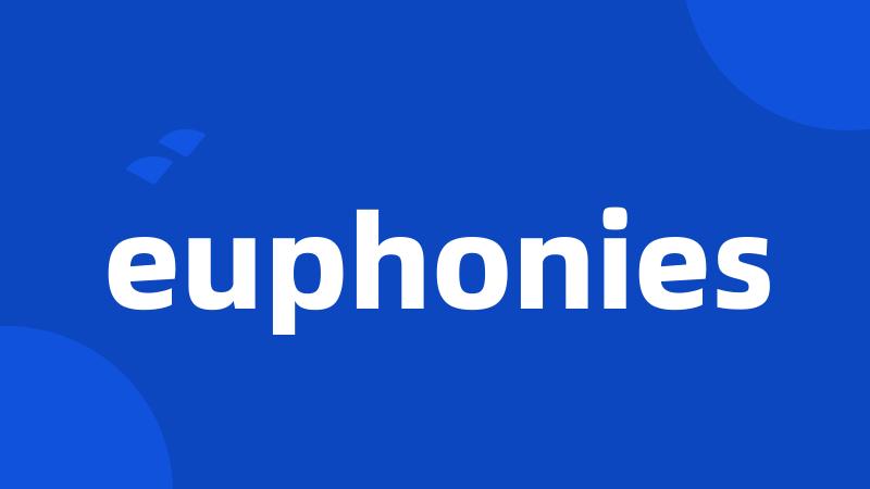 euphonies