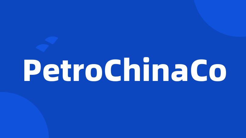 PetroChinaCo